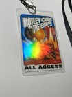 Motley Crue 2001 All Access Holographic Reprint Laminate Pass