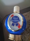Vintage Pabst Blue Ribbon Beer Hanging Lighted Double Light Untested