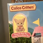 Calico Critters Playtime Castle Nursery Doll House Play Set Home Baby Fox New