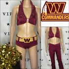 Cheerleading Uniform Pro Nfl Cheerleader Washington  Commanders Adult Sm