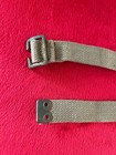 Original British Army P37 Canvas Equipment Strap Khaki Military Ww2 Wwwii
