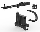1 32 Scale Battleground Xm23 M-60d Door Gun - For Revell Bell Huey Helicopter