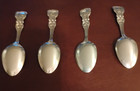 4 Reed   Barton Francis I Sterling Silver Teaspoons 6  Inch No Monogram