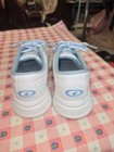 Girls Youth Size 2 Raquel V Jr Dexter Bowling Shoes Gently Used White Blue