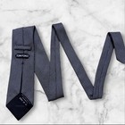 Tom Ford Neck Tie Black Gray Herringbone 100 silk Made In Italy