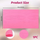 Hariendny Fondant Woodgrain Impression Mat Silicone Lace Large  Pink 