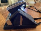 Polaroid Sx-70 Land Camera Alpha Black Leather Instant Film Camera 70 s Tested