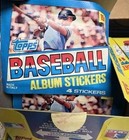 1981 Topps Baseball Album Stickers - 100 Count Box - Vintage  