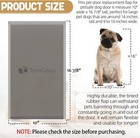 Tongass Pac11-11039 Large Dog Door Flap Replacement Compatible With 