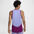 Nike Court Slam Sleeveless Tank Top Tennis Shirt Purple Fq2027-580 Men s Size M