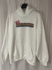 Vintage The Strokes Rock Concert Tour Hooded Sweatshirt White Xl Indie Retro