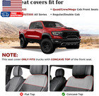 Dodge Ram 2 Front Seat Covers Custom Fit For 2002-2025 1500 2500 3500 Pickup