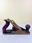 Vintage Wards Master Wood Plane Usa Made Wood Handle Metal  13 Patina 9 5  Long
