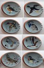 Vintage Mcm Stangl Pottery Collector s Set  x8  Of Sportmans Game Bird Ashtrays