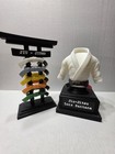 Jiu-jitsu Belt Display Stand W  Gi Figurine Holder Display Base  Black white