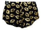 Agree2disagree Girls Tween Sz Large Shorts Metallic Gold Lips  Hearts 2 Pair New