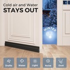 2 Pack Under Door Draft Stopper  Home Improvement  Weather Stripping Door Seal