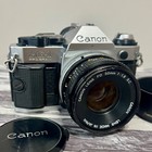 Canon Ae-1 Program Slr Film Camera W  Canon Lens Fd 50mm F1 8sc    shutter Squeak   