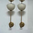Set Of 2 Mid Century Dual Shade Wall Sconces Vintage Decor Christmas Gift