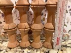 Vintage Antique Wooden 2-1 2    X 1-1 2    Spools Lot Of 12 Empty Thread Bobbin