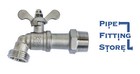 3 4  Stainless Steel Spigot - Quarter Turn Rain Barrel Hose Bibb Mnpt X Mht Wog