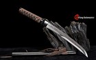 20  mini Sharp Katana Sword Japanese Samurai Tanto T10 Clay Tempered Short Knife