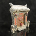 Chinese Jade collection noble Collection rare Wu Fu Lin Men              statue G 805 