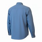 Duluth Trading Vintage Blue Light Nylon Outdoor Long Sleeve Shirt Size 2xl