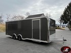 New 8 5  X 24  Atc Rom 400 Aluminum Race Car Trailer W  Premium Escape Door