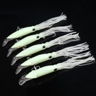 5pcs Hard Luminous Fishing Lure Fish Bait 40g Squid For Tuna Sea Fishing