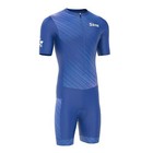 Men Triathlon Trisuit Cycling Running Swimming Jumpsuit Tri Skinsuit Gel Padded