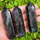 3 15 -3 54  Natural Arfvedsonite Crystal Tower Healing Reiki Crystal Obelisk