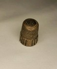 Sterling Silver Vintage Thimble 7  Sewing Accessory Tool