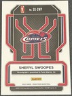 2022 Panini Wnba Prizm Sheryl Swoopes Auto  sg-swp Hof Houston Comets