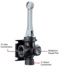 Teejet Manual Control Valve - Aa6b