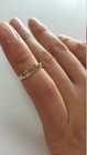 Real 10k 2 Tone Gold Baby Girl Baby Boy Ring Kids Children Band Size 3 Girls Boy
