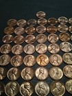 Lincoln Memorial Pennies 50 Unc Bu Pennies 1959-1981 P D S No Proofs