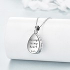 Tree Of Life Urn Necklace For Ashes Sterling Silver Moonstone Cremation Neckl   