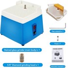 Stained Glass Grinder 4200rpm Power With 5 8  Bit Grinder Glass Art Grinding Diy