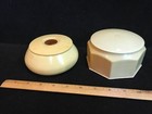 Vintage Celluloid   Bakelite Two  2  Piece Vanity Or Dresser Set
