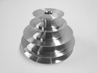 4-step Cone Pulley With 1 2 Bore  Replacement For Lathe  Drill Press  Scroll Saw