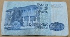 Spain          500 Pesetas Banknote  october 23  1979   P  157a 3 
