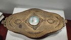 Vintage Apollo Brass Top Glass Bottom Vanity Box