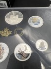 2018 Canada Fine Silver Colourized 6-coin Proof Set Classic Coins  b