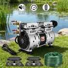 550w 5 35cfm Pond Aerator For Outdoor Lake Pond Air Pump Optional W  Diffuser