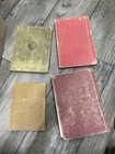 Antique   Vintage School Books Lot Of 4 1901  1917  1941  1946 - Read