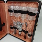 Vintage Destinations Portable Travel Bar W combination Lock