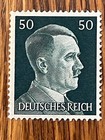 Lot Of 13 Denominations Unused Nazi Germany 3rd Reich Stamps  Hitler Profile   5