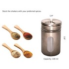 3 Oz Seasoning Containers With Windows   Pour Holes For Kitchen  Bbq Restaurant
