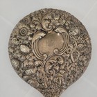 Antique 19th C  Gorham Sterling Silver Art Nouveau Repousse Hand Mirror  300